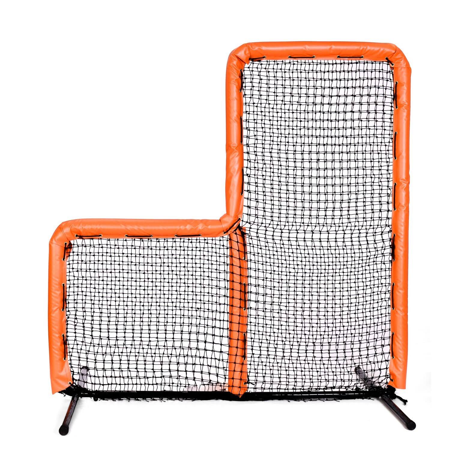 7x7 Armor Baseball L-Screen with Orange Padding N309340