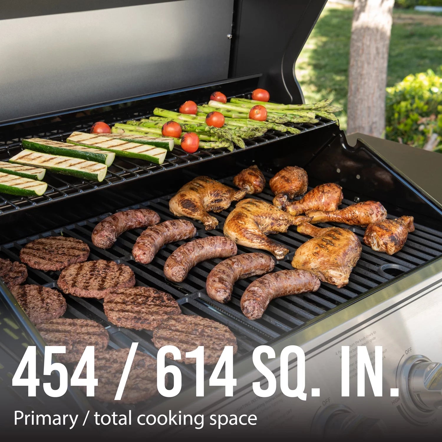 4 Burner Propane Gas Grill Q300176