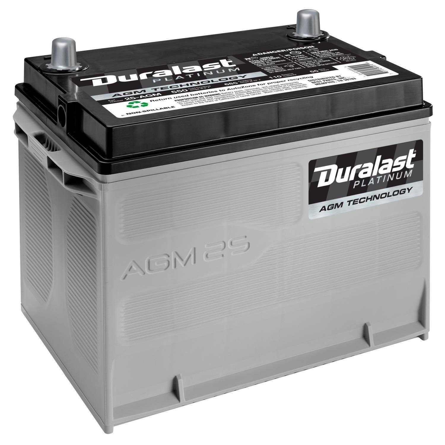 Group Size 25 AGM Battery F75827