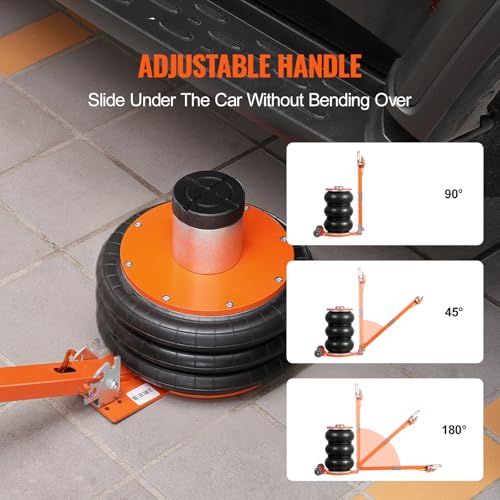 5 Ton Triple Bag Air Jack with Thick Rubber Pad V871888