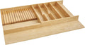 Natural Maple Wood Knife Block Drawer Insert Organizer C443523