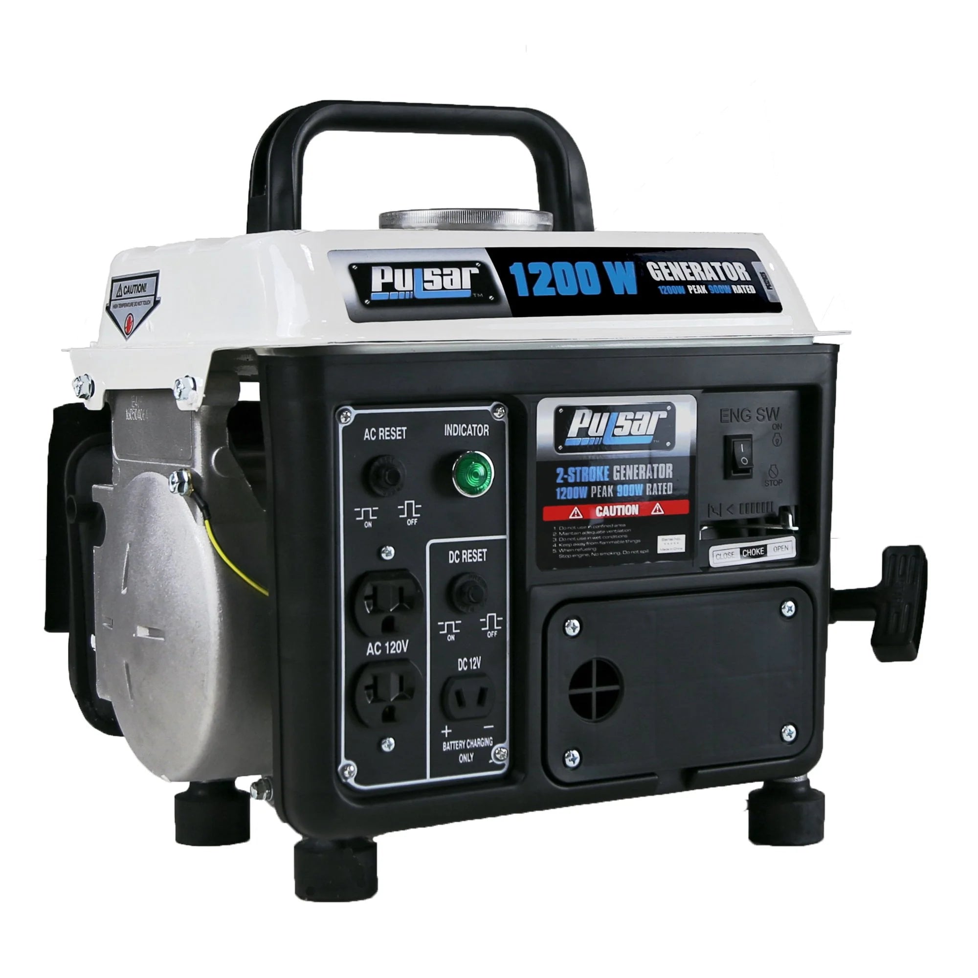 1200 Peak Watt 900 Running Watt Portable Gas Powered Generator M8080