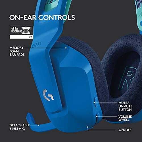Black Wireless Gaming Headset I6191