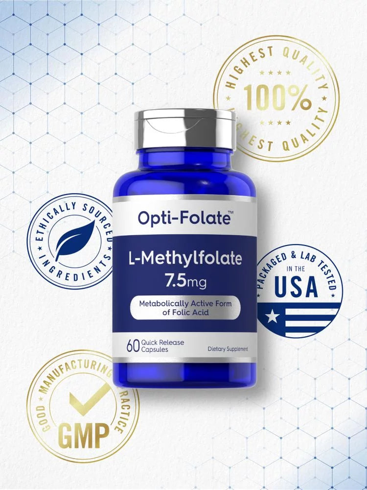 L Methylfolate 7.5 mg 60 Capsules K504891