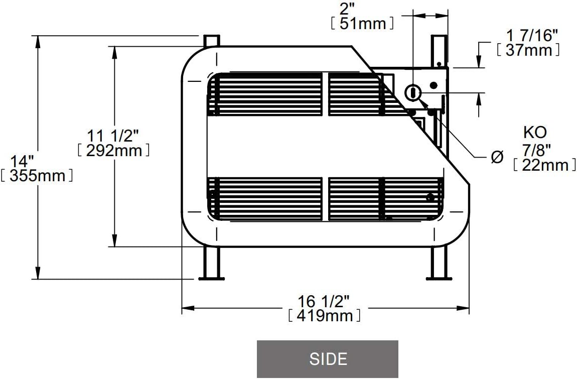 Ceiling Heater 1500W 120V P4621