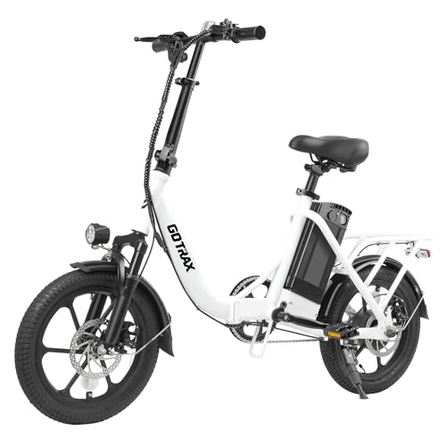 16" Folding Electric Bike with Removable Battery W6635