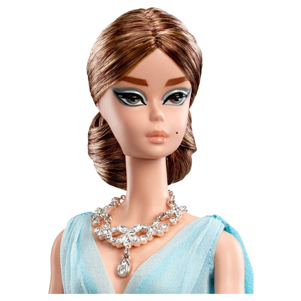 Blue Chiffon Ball Gown Doll Y4226
