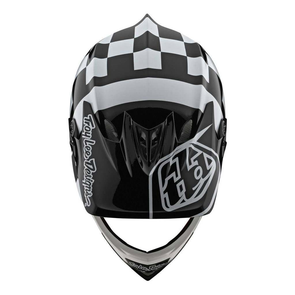 White-Black D3 Fiberlite Helmet - XL N230415