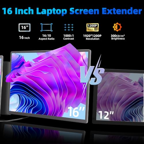 14" Dual Portable IPS FHD 1080P Monitor G789