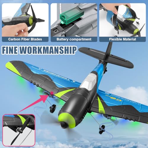 Rc Plane F-22 Remote Control Airplane 3 Channel Aircraft Toy M87837