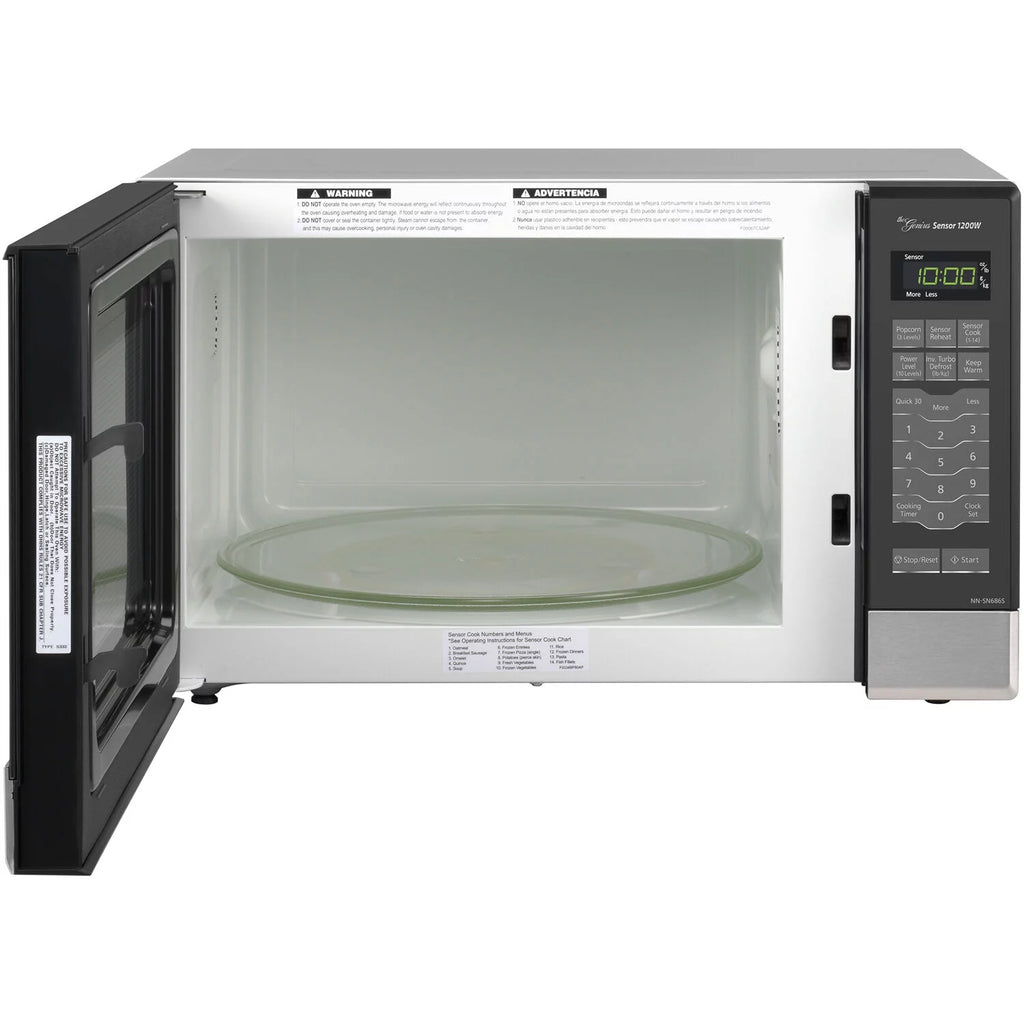 1.2 Cu. Ft. Countertop Built-In Microwave Oven with 1200W Inverter Power N93282