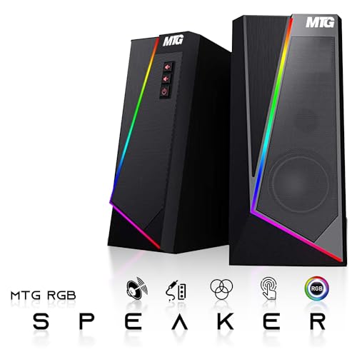 Intel Core i7 16GB RAM 512GB SSD 24-inch Monitor AMD RX 550 RGB Speaker RGB Keyboard Mouse WiFi Win 10 Pro Desktop PC Gaming Bundle J538