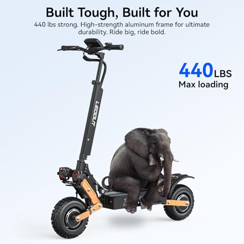 Electric Scooter, 5600W Motor, 59Mi Range C2347