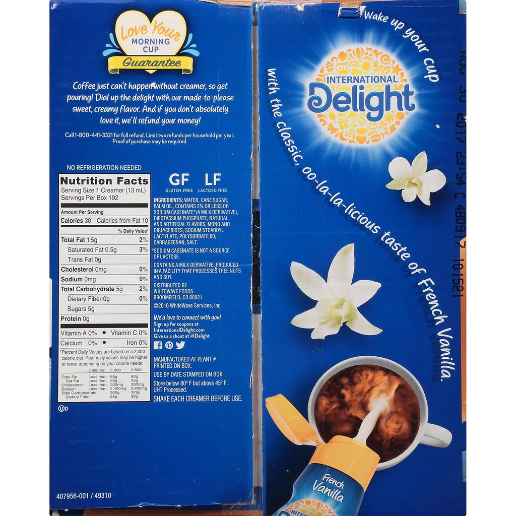 French Vanilla Creamer Liquid 192 Ct. X1629