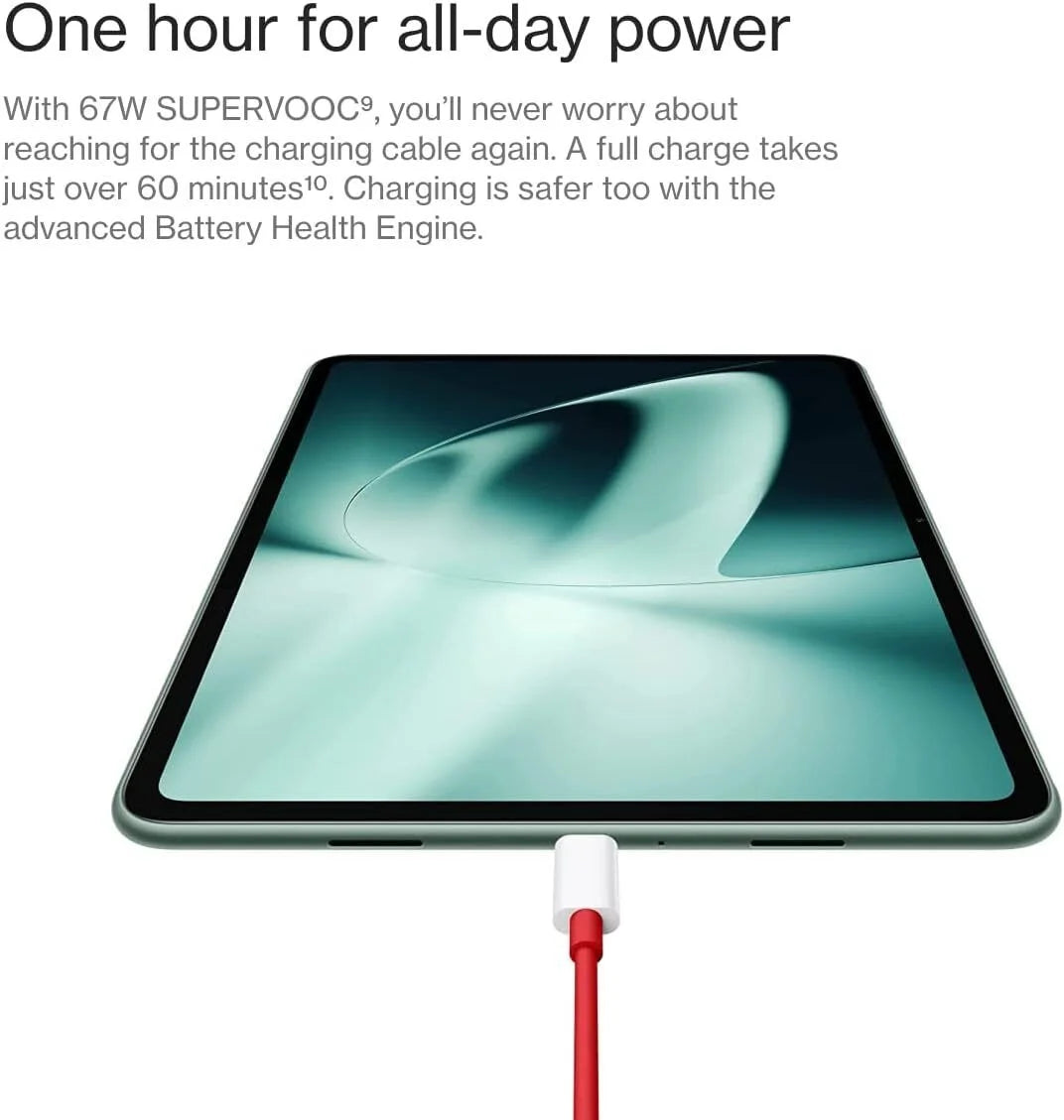 OnePlus Pad 11.61" LCD Display, 8GB RAM, 128GB Storage, MediaTek Dimensity 9000, Android 13.1, 144HZ Refresh Rate, Dolby Vision Atmos, Wi-Fi with Cellular Data Sharing Tablet F4202