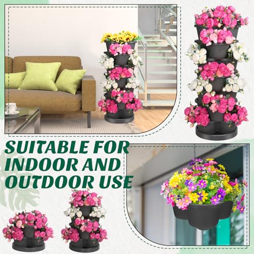 2 Pcs 7 Tier Stackable Planter P5862