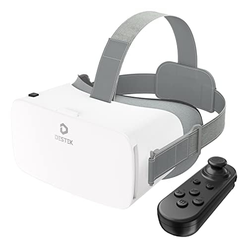 White VR Headset with Controller V995079