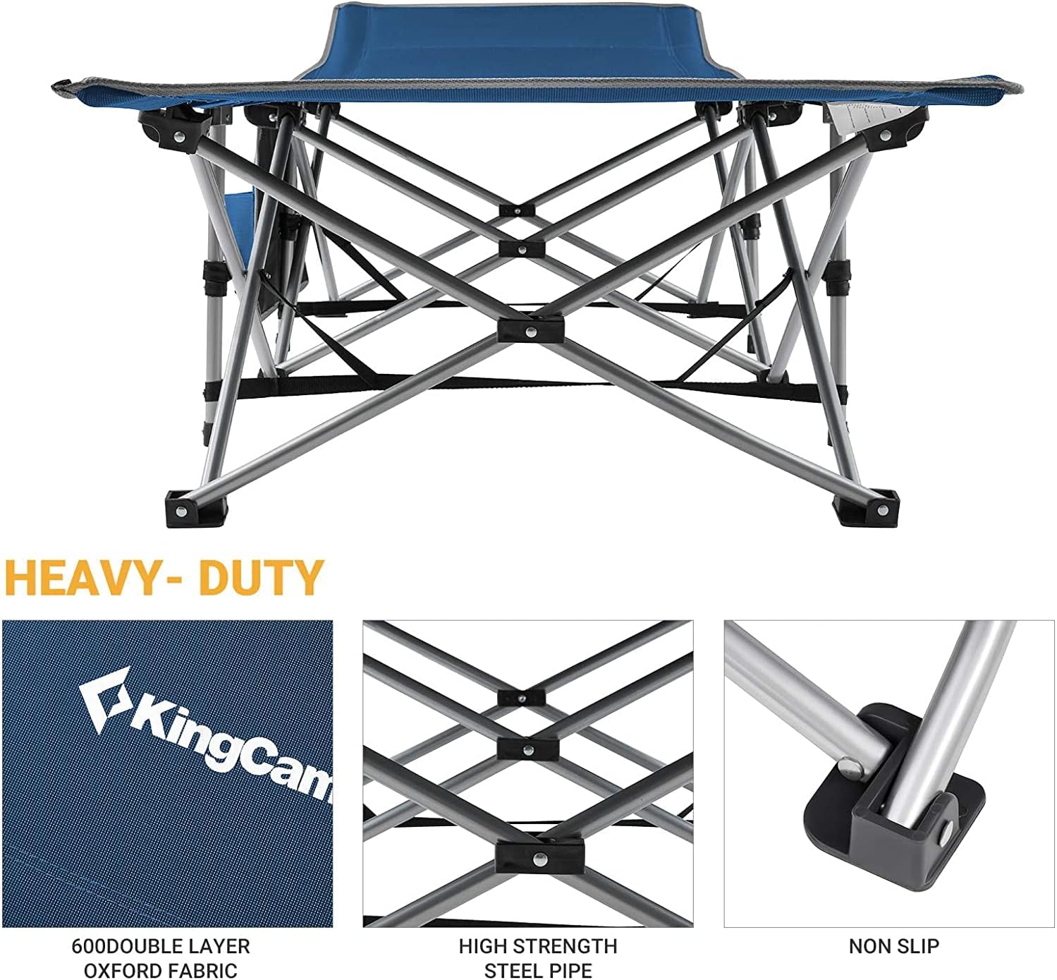 Heavy Duty Folding Camping Cot S4484