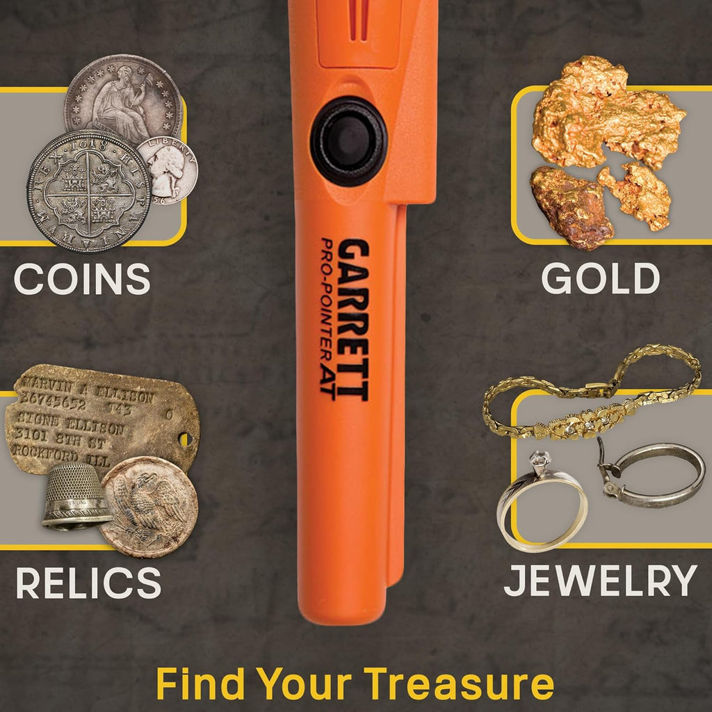 Metal Detector with Waterproof Coil and Carry Bag U655532