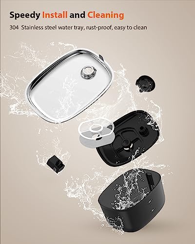 Stainless Steel Cat Water Fountain R229