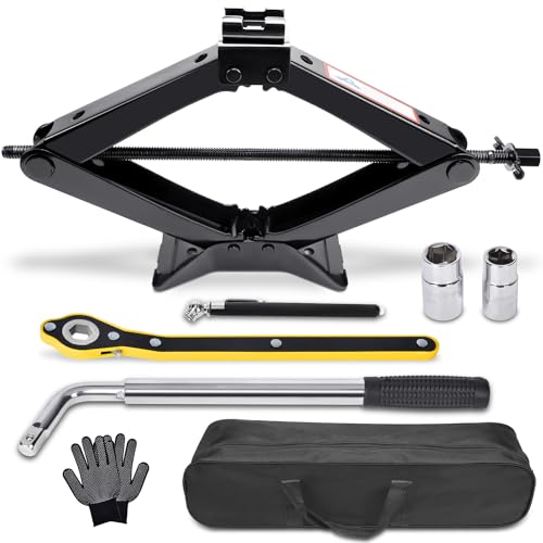3 Ton Scissor Jack with Lug Wrench I248