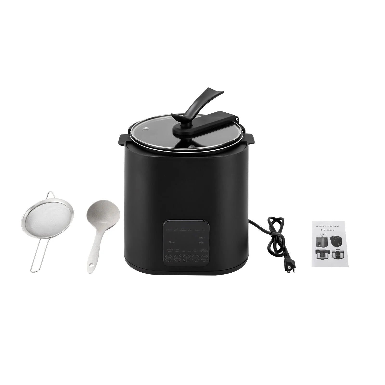 9L/2.38Gal 1350W 110V Automatic Pearl Tapioca Cooker with Touchscreen R747061