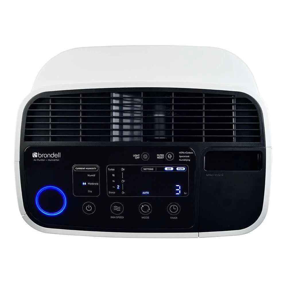 White True HEPA Air Purifier and Humidifier H564