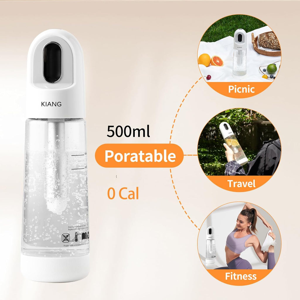 White Soda Maker Compatible With 8 Grams CO2 Charger C167