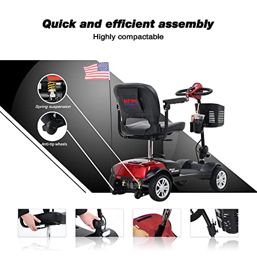 Red Electric Mobility Scooter W8576