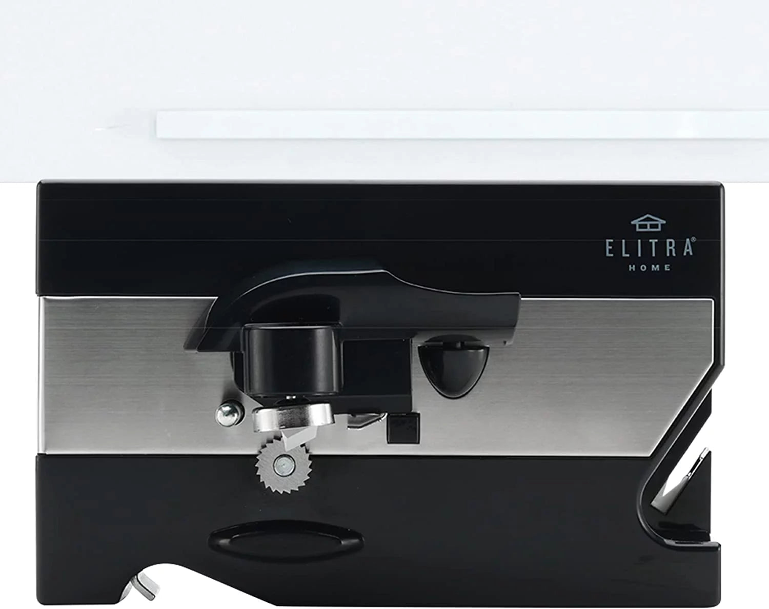 3 in 1 Under the Cabinet Electric Can Opener Black And Silver Q734659