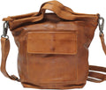 Cognac Leather Tote Bag L307994