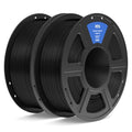 Black PETG Filament 1.75mm 2KG 2 Spool V3968