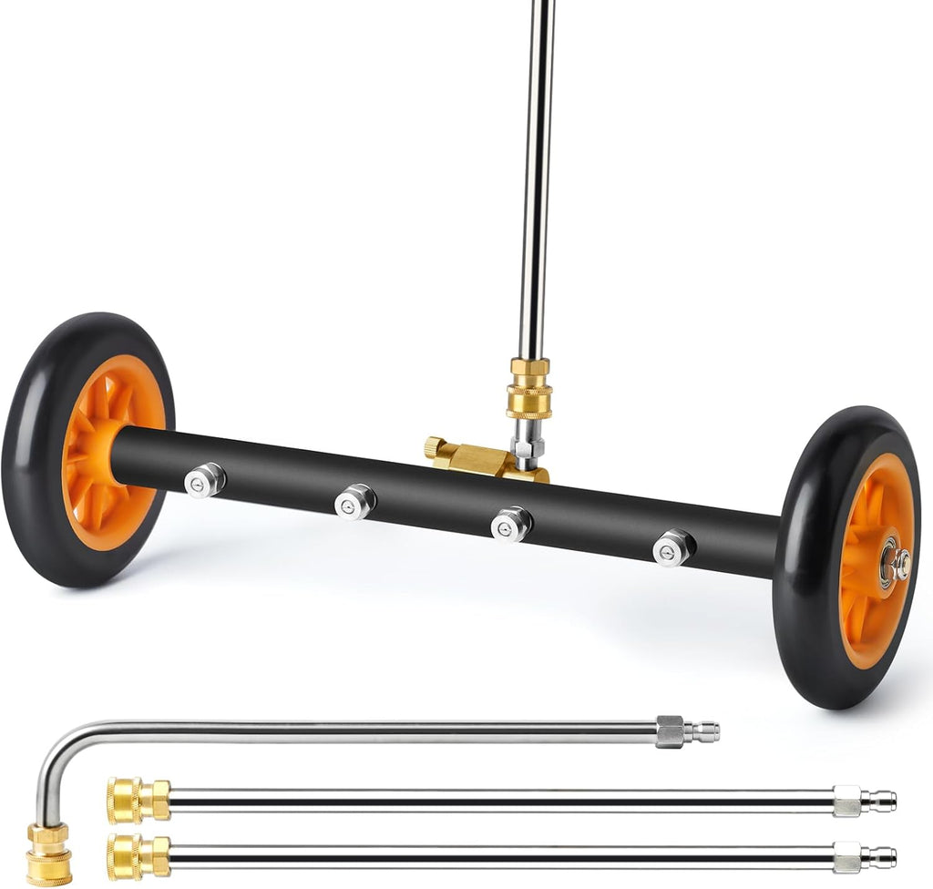 16" Dual-Function Water Broom, 4000 PSI, Orange R491426