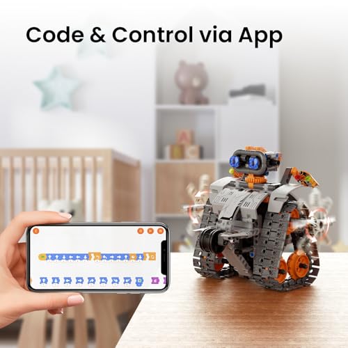 Blue 5in1 Robot Building Kit with 488 Pieces G4909
