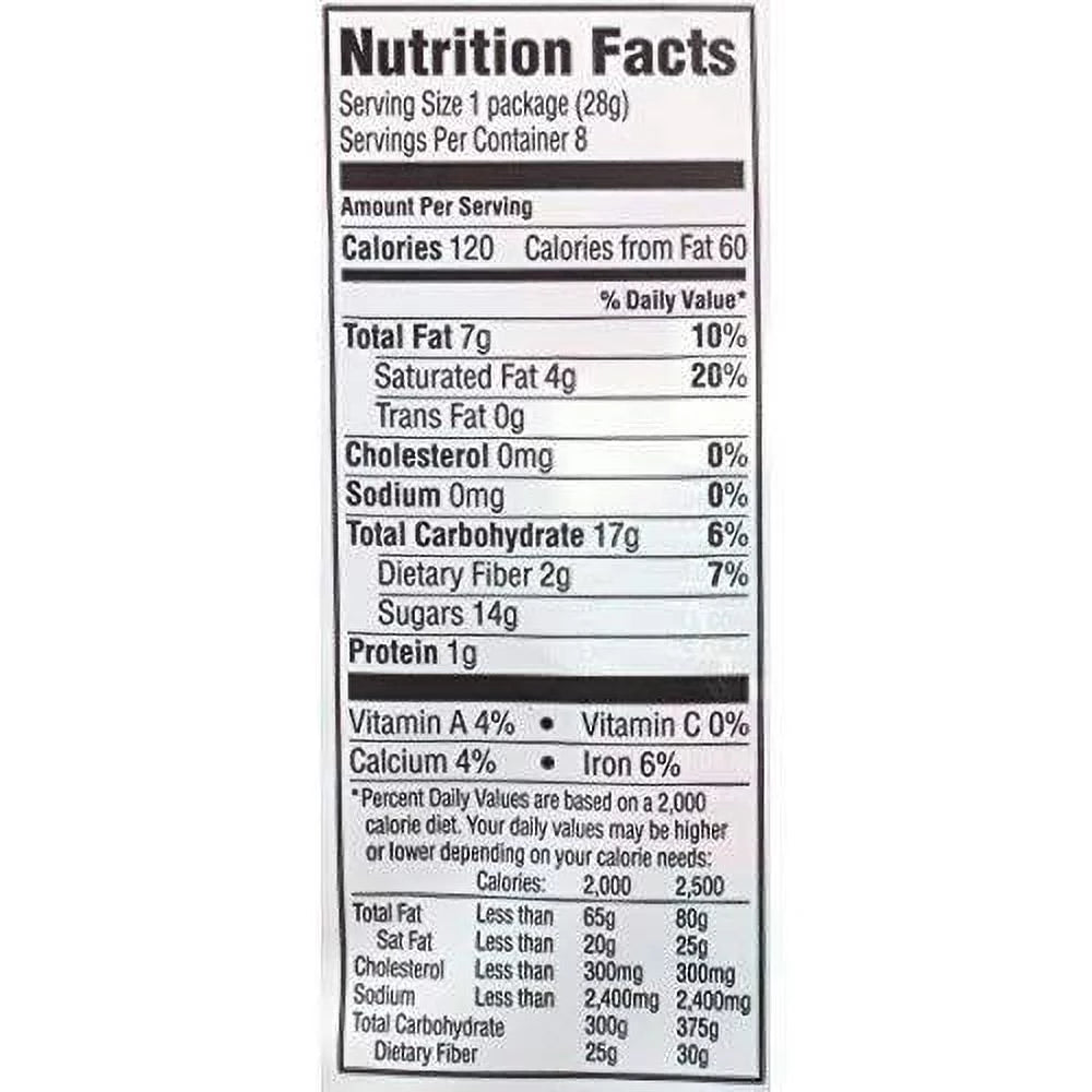 (4 pack) Dark Chocolate Cherries, 1 oz (Pack of 8) Q1263