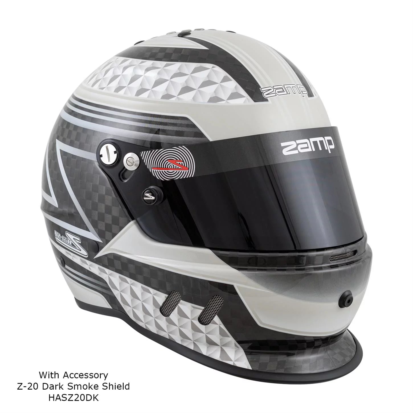 Carbon SA2020 Helmet, Black/Gray, Medium B86474