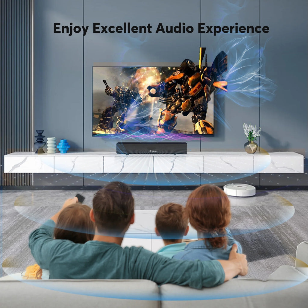 16-Inch 50W Soundbar with Bluetooth 5.0 and Subwoofer H724930