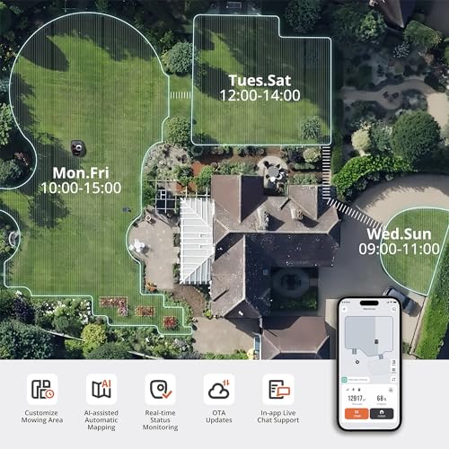 Robot Lawn Mower RTK+Vision Robotic Lawnmower S305