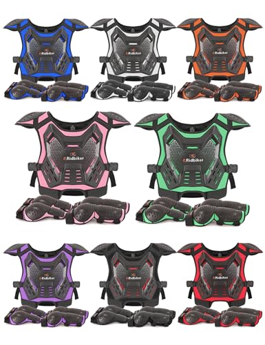 Motocross Chest Protector Motorcycle Protective Gear Armor Vest Knee Guards Elbow Pads Dirt Bike Riding Gear F69428