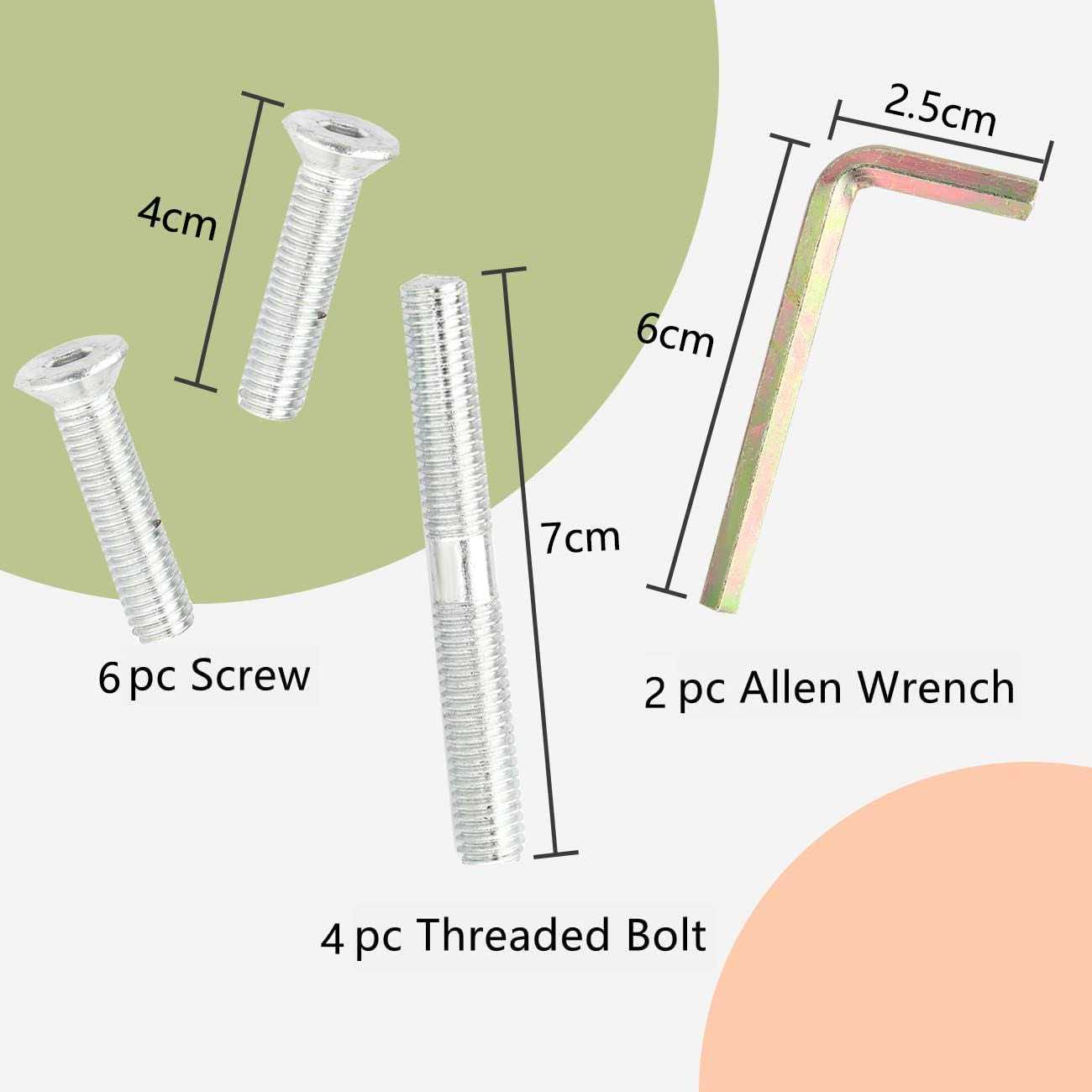 4 Pack Cat Scratching Post Replacement 15.7" 7.9 Natural Sisal Rope Scratcher Posts Refill N8816