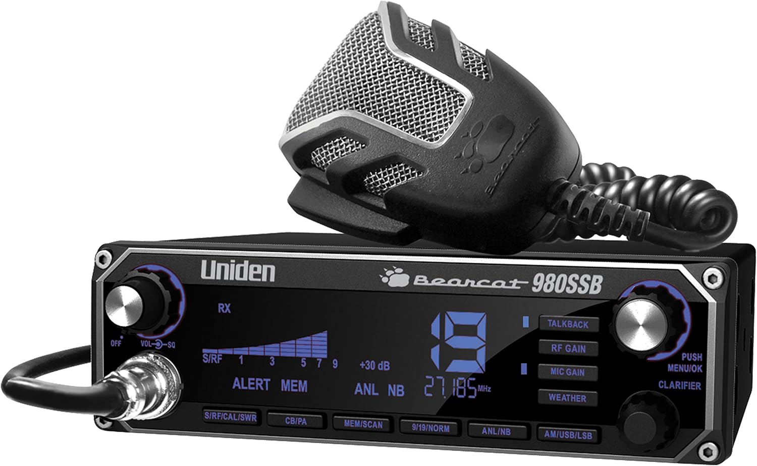 40-Channel SSB CB Radio and 15-Watt External Speaker Bundle L96120