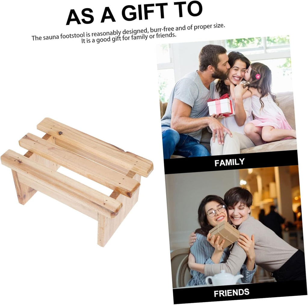 Wooden Foot Stool U77357