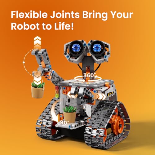 Blue 5in1 Robot Building Kit with 488 Pieces G4909