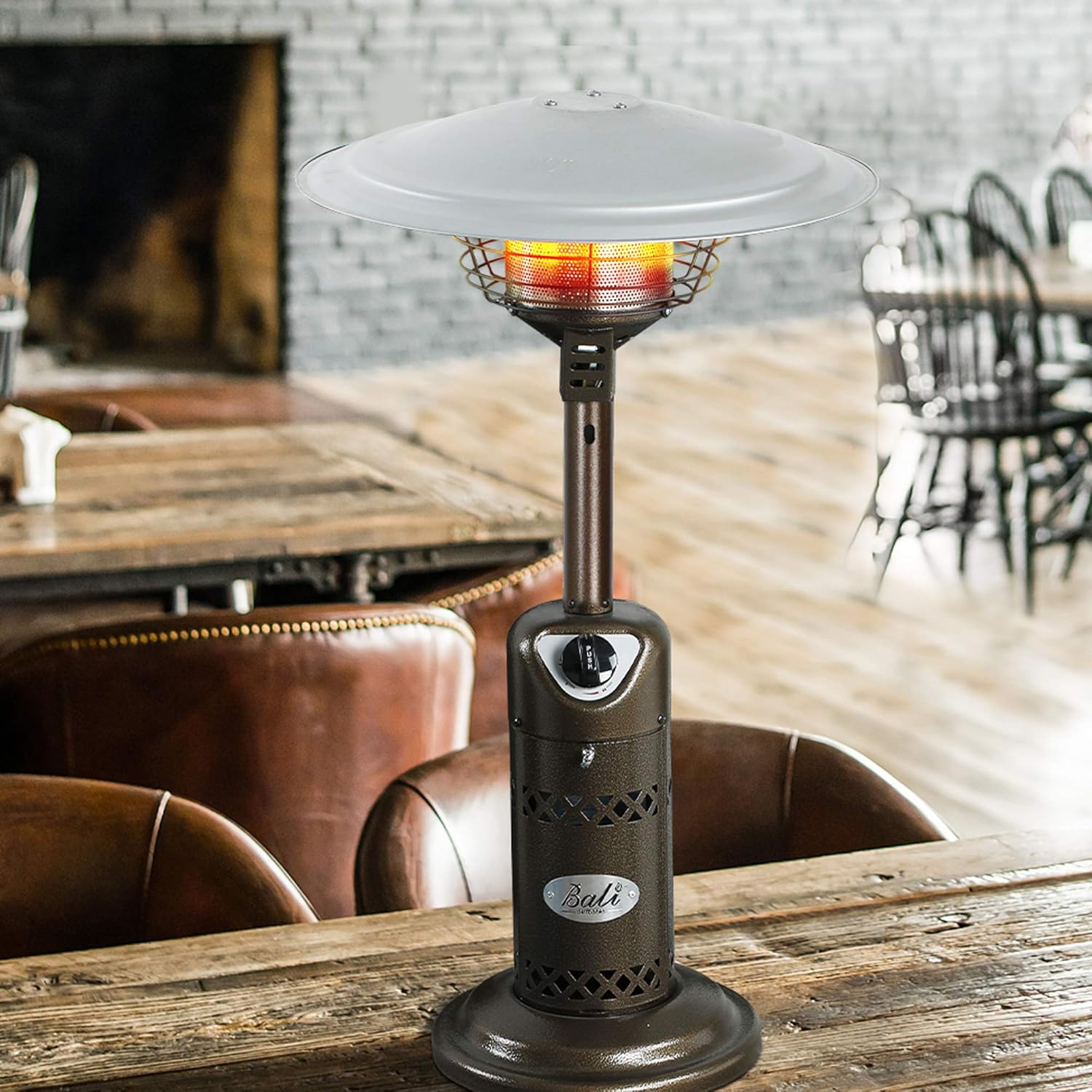 Bronze Portable Propane Patio Heater W26887