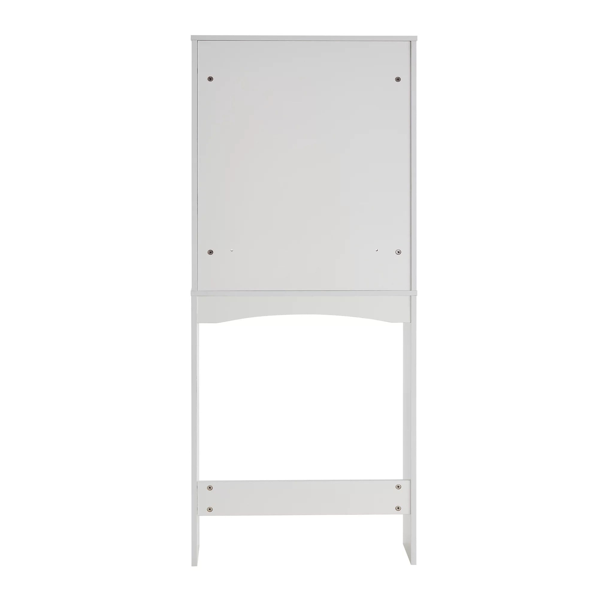 White Bathroom Shelf Over The Toilet Cabinet Organizer A85201