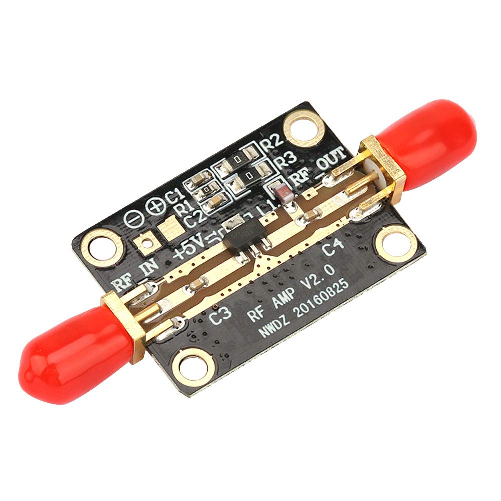 Low Noise Ultra Bandwidth Amplifier LNA 0.05-4GHz NF=0.6dB RF FM HF VHF UHF WideBand Non Reflective Design Frequency Capability Ham Radio with High Isolation RF Amplifier D24877
