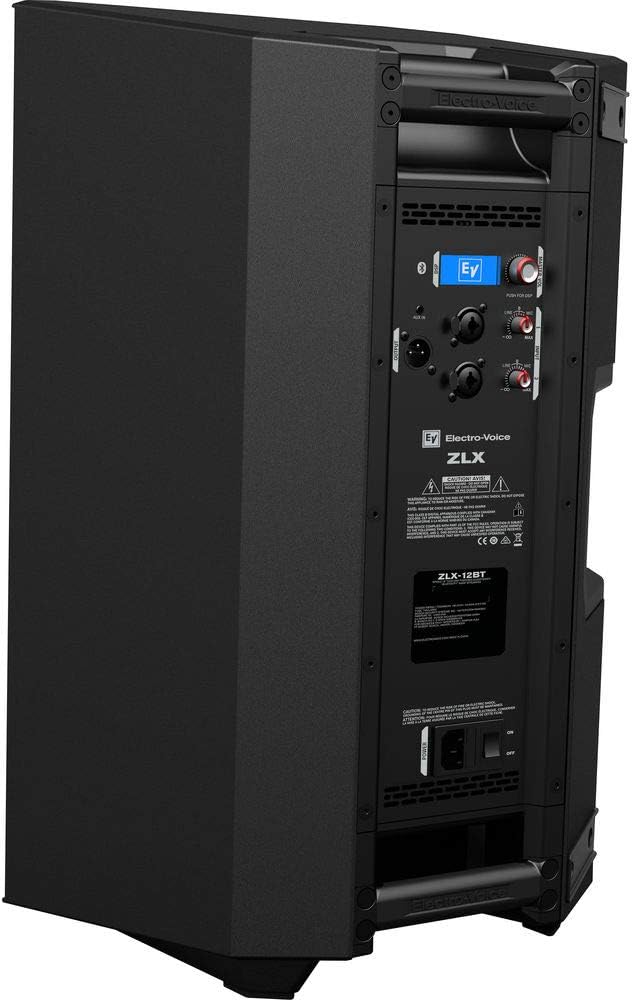 12 2-Way 1000W Bluetooth Powered Loudspeaker with Steel Speaker Stand and XLR Cable F172