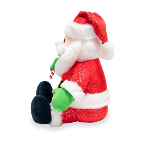 11" Singing Santa Claus Christmas Plush Toy T8561