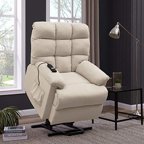 Khaki Lift Recliner B6244