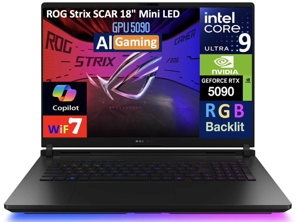 18in 240Hz Mini LED WQXGA Display Gaming Laptop Z178